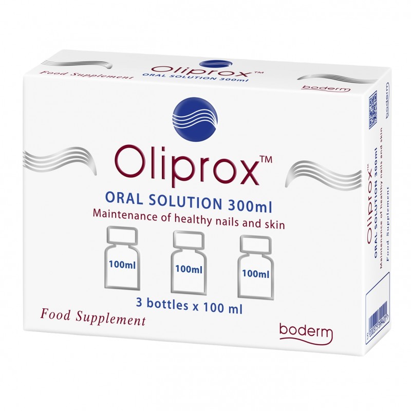 Oliprox Soluzione Orale Unghie e Pelle Sane 3x100 ml Logofarma - 1