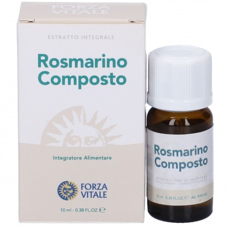 Forza Vitale Italia Ecosol Rosmarino Composto Gocce 10 Ml Forza Vitale Italia - 1