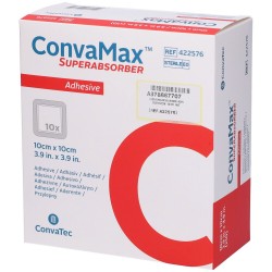 Convatec Italia Medicazione Avanzata Convamax Superabsorber Adhesive 10 X 10 Cm 10 Pezzi Convatec Italia - 1