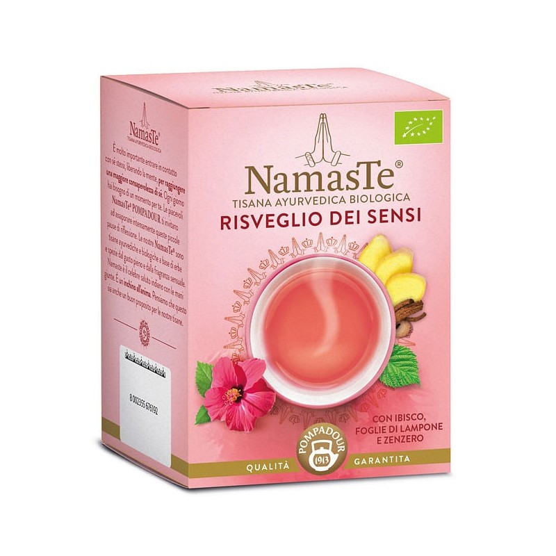 Pompadour Te' Namaste Risveglio Sensi 15 Bustine Pompadour Te' - 1