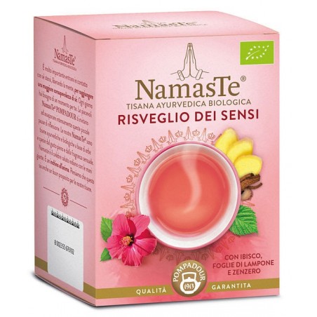 Pompadour Te' Namaste Risveglio Sensi 15 Bustine Pompadour Te' - 1