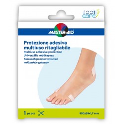 Pietrasanta Pharma Protezione Adesiva Multiuso Master-aid Footcare Ritagliabile 50x9,5 Cm A6 Pietrasanta Pharma - 1