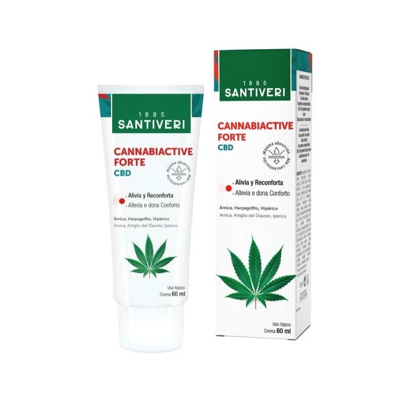 Santiveri Sa Cannabiactive Forte Cbd Crema 60 Ml Santiveri Sa - 1