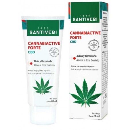 Santiveri Sa Cannabiactive Forte Cbd Crema 60 Ml Santiveri Sa - 1