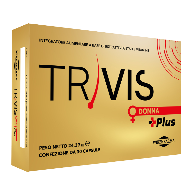 Trivis Donna Plus Integratore Alopecia Femminile 30 Capsule Wikenfarma - 1