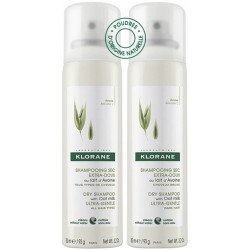 Klorane Shampoo Secco Al Latte D'Avena Delicato Capelli Puliti e Voluminosi 2x150 ml - Shampoo secco - 976783441 - Klorane - ...