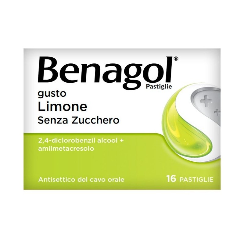 Benagol® Gusto Limone Senza Zucchero 24 Pastiglie Reckitt Benckiser - 1