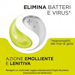 Benagol® Gusto Limone Senza Zucchero 24 Pastiglie Reckitt Benckiser - 10