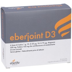 Eberjoint D3 Integratore Vitamina D Ossa Forti 20 Stick Pack  - 6