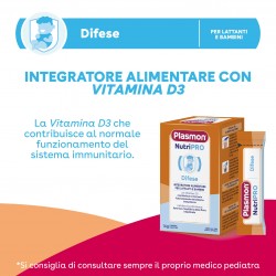 Plasmon NutriPRO Difese Vitamina D3 e Lactobacillus Rhamnosus 14 Bustine Plasmon - 6