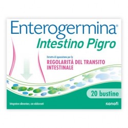 Enterogermina Intestino Pigro 20 + 20 Bustine Integratore - Rimedi vari - 983762713 - Enterogermina - € 17,56