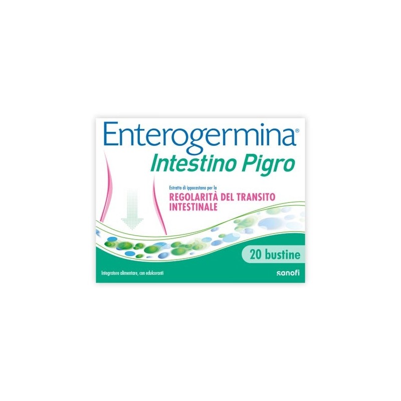 Enterogermina Intestino Pigro 20 + 20 Bustine Integratore Enterogermina - 1