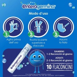 Enterogermina 2 Miliardi 5 Ml Fermenti Lattici 10 Flaconcini Enterogermina - 8