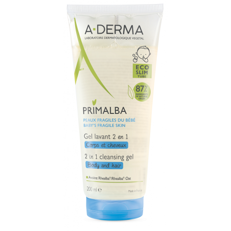 Aderma Primalba Gel Detergente 2 In 1 200 Ml A-Derma - 1