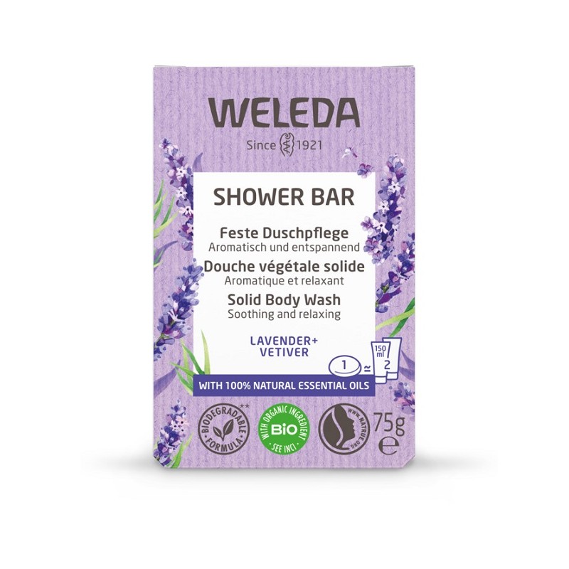 Weleda Italia Bagno Doccia Solido Lavanda + Vetiver 75 G Weleda - 1