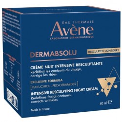 Avene Dermabsolu Crema Notte Rimodellante Anti-Età 40 ml - Rughe - 988783205 - Avène - € 53,90