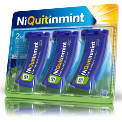 NiQuitinMint 2mg Riduce Dipendenza da Fumo 60 Pastiglie NiQuitin - 2