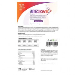 Salugea Sincrovir Integratore Tonico Metabolico con Ginseng 40 Compresse Salugea - 4