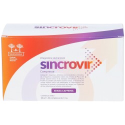 Salugea Sincrovir Integratore Tonico Metabolico con Ginseng 40 Compresse Salugea - 11