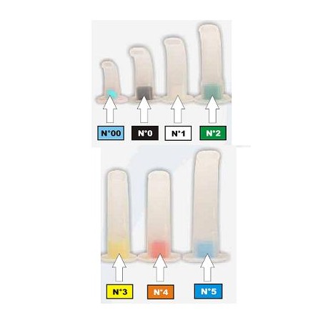 P. B. Pharma Cannula Guedel 0 Nero P. B. Pharma - 1