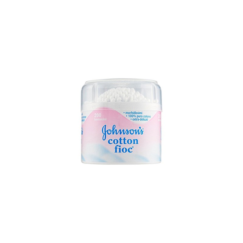 Johnson & Johnson Johnsons Baby Cotton Fioc 200 Pezzi Johnson & Johnson - 1