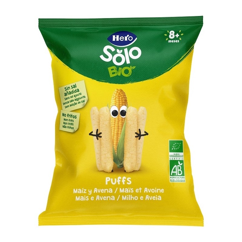 Fater Hero Solo Snack Puff Avena Mais 25 G Fater - 1