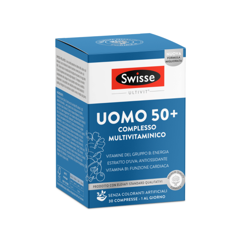 Swisse Multivitaminico Uomo 50+ 30 Compresse Swisse - 1