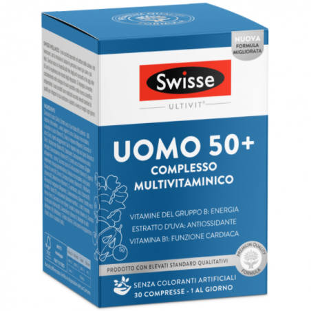 Swisse Multivitaminico Uomo 50+ 30 Compresse Swisse - 1