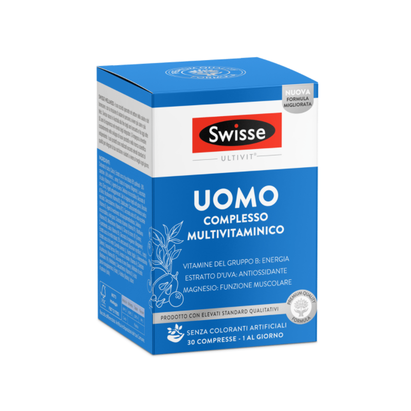 Swisse Multivitaminico Uomo Energia Completo 30 Compresse Swisse - 2