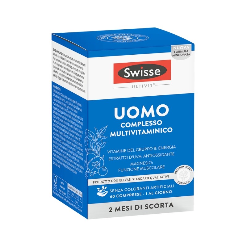 Swisse Multivitaminico Uomo 60 Capsule Swisse - 3