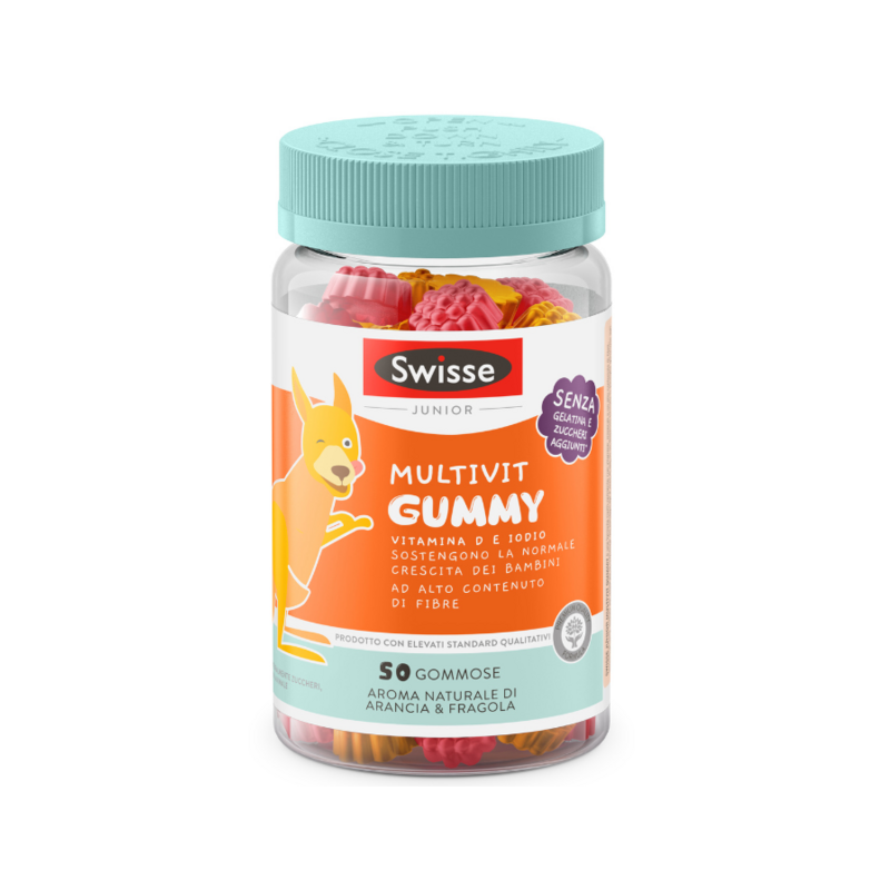 Swisse Junior Multivit Gummy Integratore Multivitaminico 50 Gommose Swisse - 2