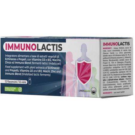 Agips Farmaceutici Immunolactis 12 Flaconcini Da 10 Ml Agips Farmaceutici - 1