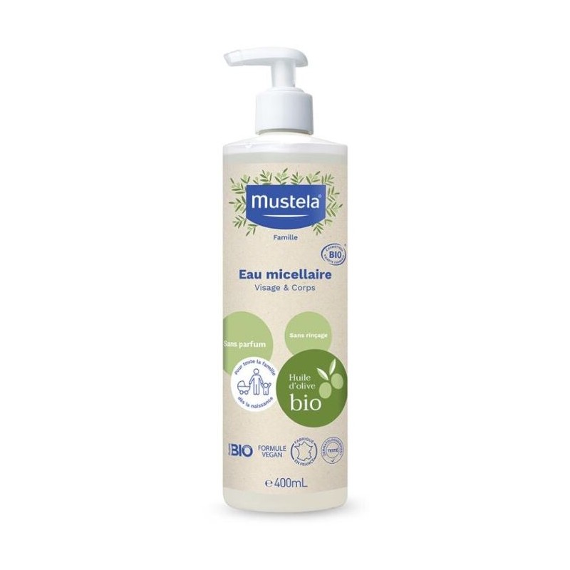 Lab. Expanscience Italia Mustela Acqua Micellare Bio 400 Ml Lab. Expanscience Italia - 1