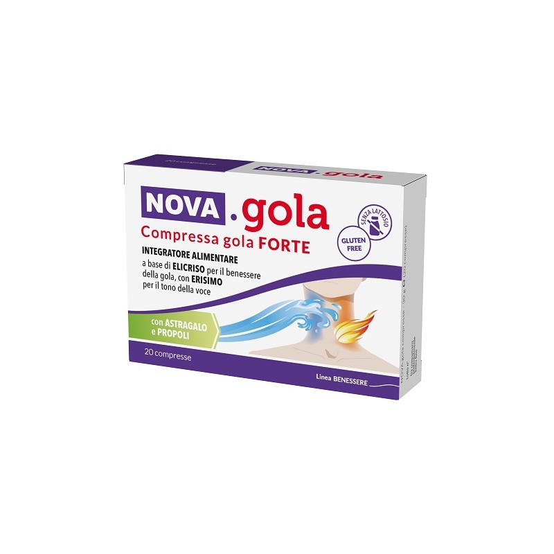 Nova Argentia Ind. Farm Nova Gola Forte 20 Compresse Nova Argentia Ind. Farm - 1