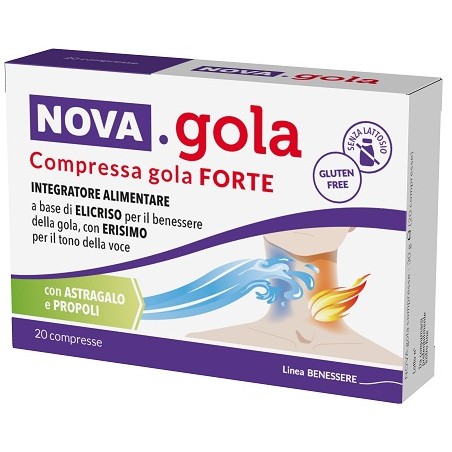 Nova Argentia Ind. Farm Nova Gola Forte 20 Compresse Nova Argentia Ind. Farm - 1