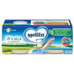 Danone Nutricia Soc. Ben. Mellin Omogeneizzato Trota 2 X 80 G Danone Nutricia Soc. Ben. - 1