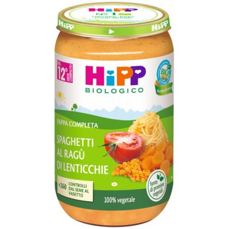 Hipp Italia Hipp Spaghetti Ragu' Di Lenticchie 250 G Hipp - 1