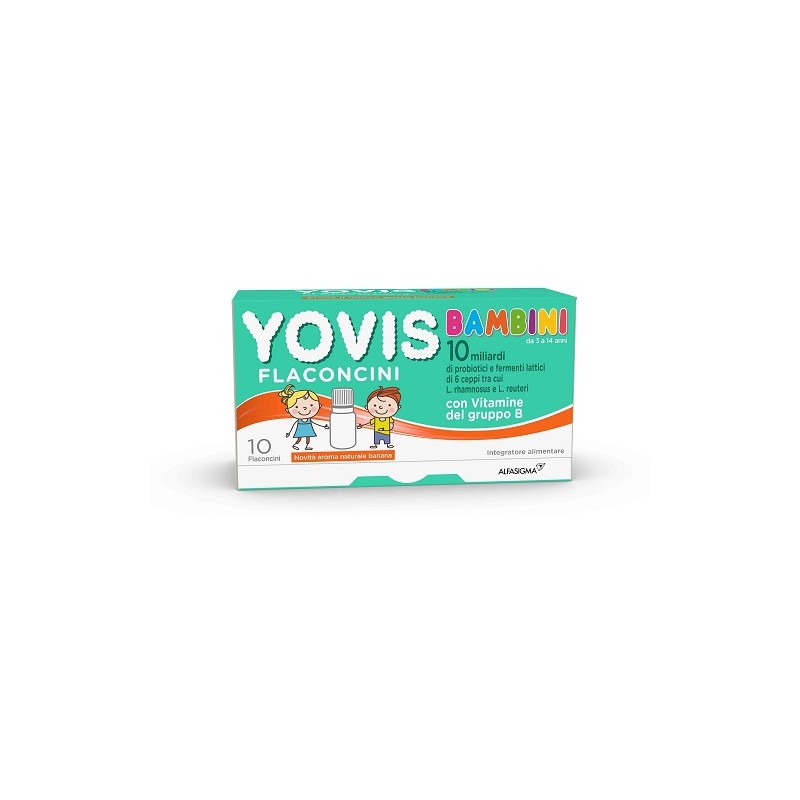 Alfasigma Yovis Bambini Banana 10 Flaconcini Da 10 Ml Alfasigma - 1