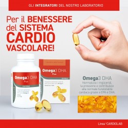 Omega 3 DHA Mantenimento Trigliceridi Nel Sangue 30 Perle Laboratorio Della Farmacia - 2