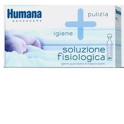 Humana Italia Humana Soluzione Fisiologica Monodose, 20 Flaconcini Da 5ml Humana - 1