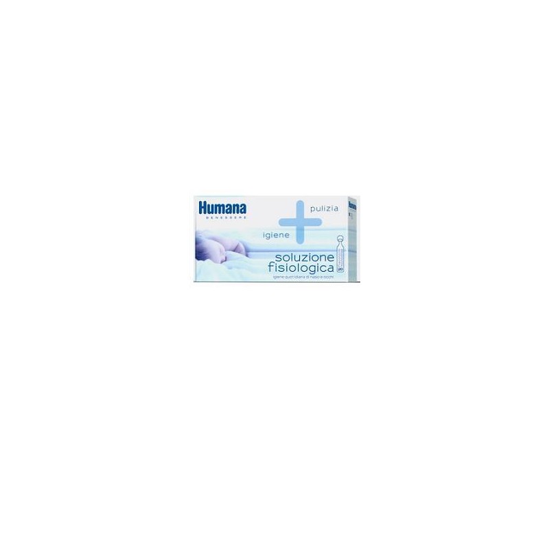 Humana Italia Humana Soluzione Fisiologica Monodose, 20 Flaconcini Da 5ml Humana - 1