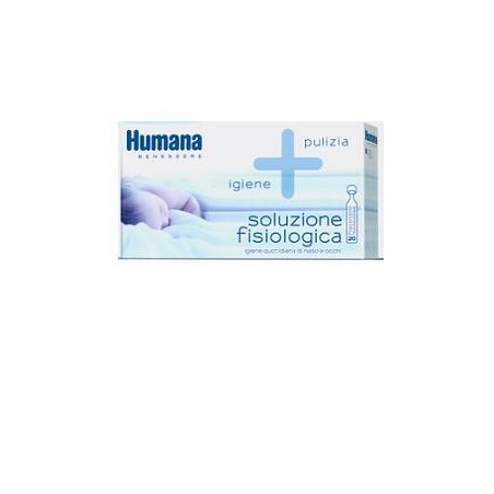 Humana Italia Humana Soluzione Fisiologica Monodose, 20 Flaconcini Da 5ml Humana - 1