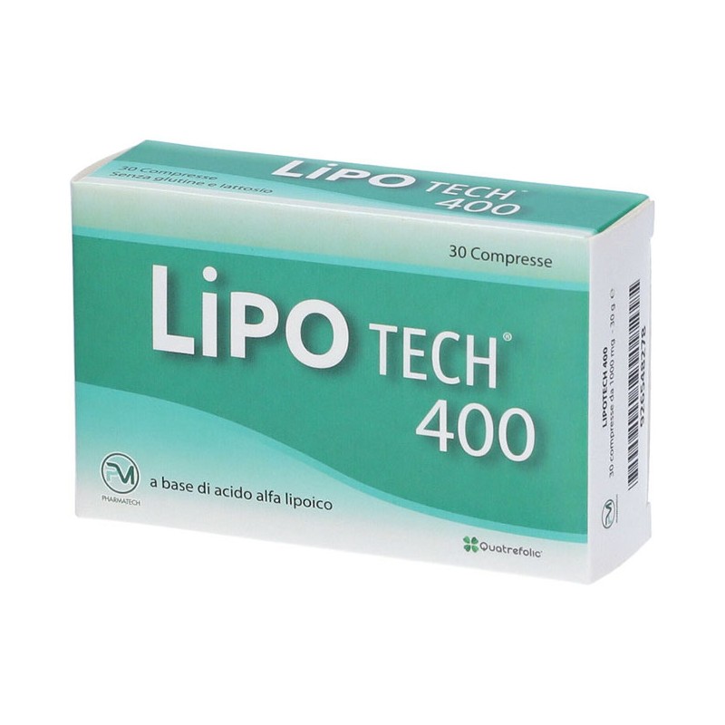 Piemme Pharmatech Italia Lipotech 400 30 Compresse Piemme Pharmatech Italia - 1