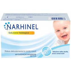 Haleon Italy Soluzione Fisiologica Per Aspiratore Nasale Narhinel 60 Flaconcini Da 5 Ml Haleon Italy - 1