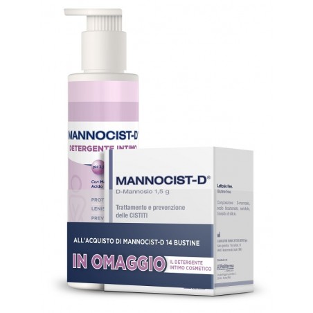 Polifarma Benessere Mannocist-d 14 Buste + Mannocist-d Detergente 300 Ml Omaggio Polifarma Benessere - 1