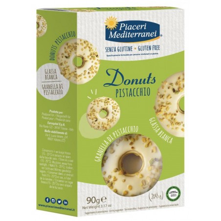 Eurospital Piaceri Mediterranei Donuts Pistacchio 90 G Eurospital - 1