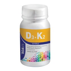 RDAVit D3 + K2 Integratore Di Vitamine 30 Perle Laboratorio Della Farmacia - 2