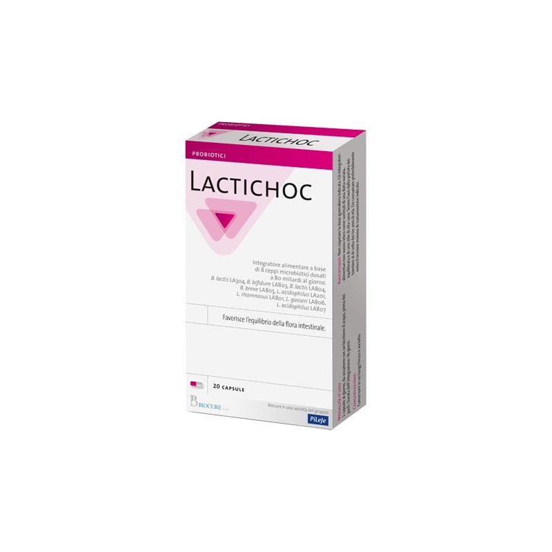 Biocure Lactichoc 20 Capsule Biocure - 1