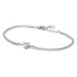 Mami Verame N04 Clara Bracciale Tennis Con Zircone Taglio Cuore PuroBio - 1