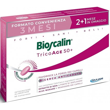 Bioscalin Tricoage 50+ Integratore Capelli Sottili 90 Compresse Bioscalin - 1